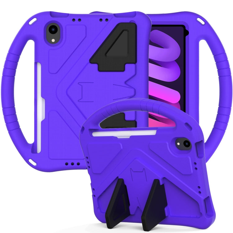 For iPad mini 6 EVA Flat Anti Falling Protective Tablet Case Shell with Holder