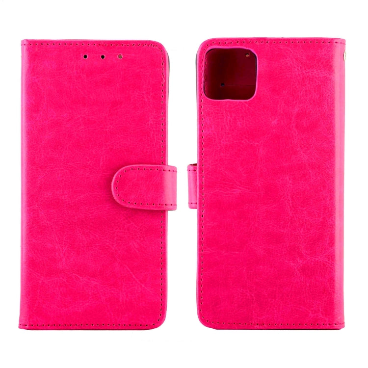 For Honor Play 20 Crazy Horse Texture Leather Horizontal Flip Protective Case with Holder & Card Slots & Wallet & Photo Frame