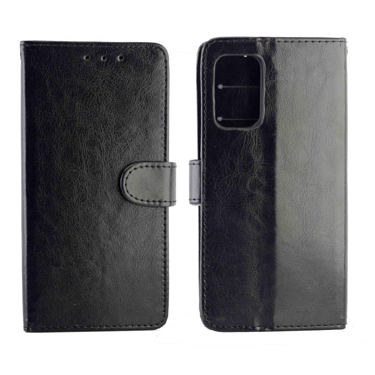For OPPO Reno6 4G Crazy Horse Texture Leather Horizontal Flip Protective Case with Holder & Card Slots & Wallet & Photo Frame