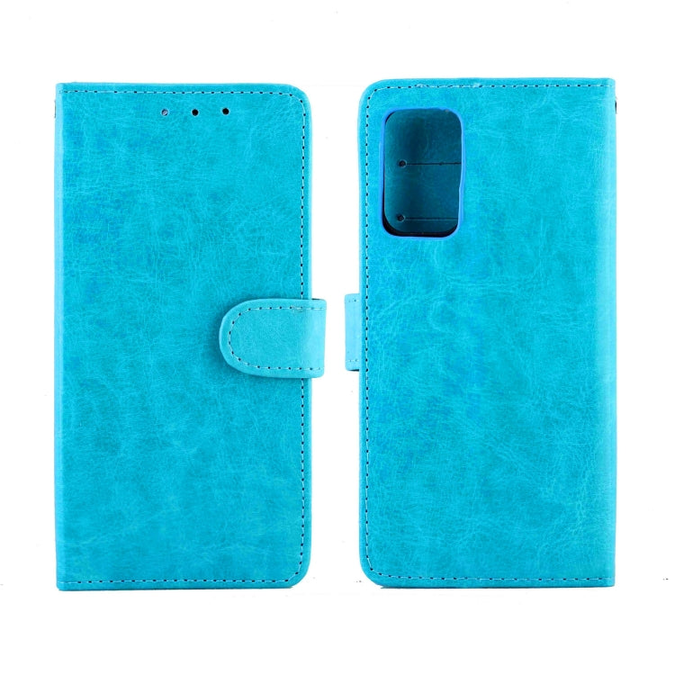 For OPPO Reno6 4G Crazy Horse Texture Leather Horizontal Flip Protective Case with Holder & Card Slots & Wallet & Photo Frame