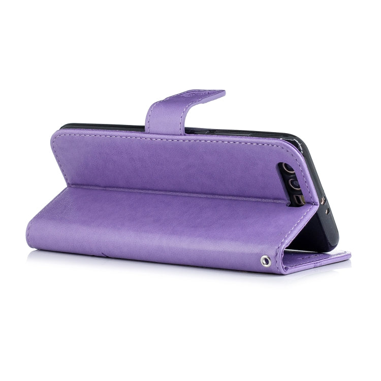 Diamond Encrusted Butterflies Love Flowers Pattern Horizontal Flip Leather Case for Huawei Honor 10 ,  with Holder & Card Slots & Wallet & Lanyard