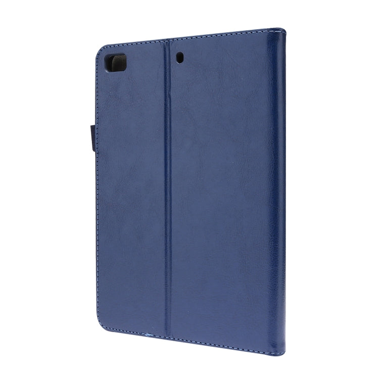 For iPad mini 6 Business Horizontal Flip PU Leather Tablet Case with Two-Folding Holder & Card Slots & Pen Slot