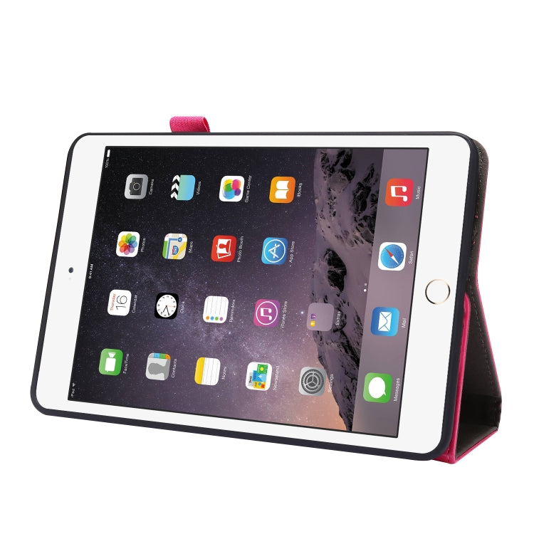For iPad mini 6 Business Horizontal Flip PU Leather Tablet Case with Two-Folding Holder & Card Slots & Pen Slot