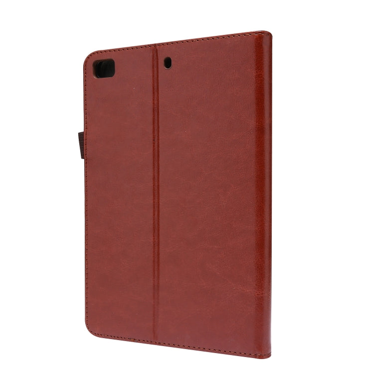 For iPad mini 6 Business Horizontal Flip PU Leather Tablet Case with Two-Folding Holder & Card Slots & Pen Slot
