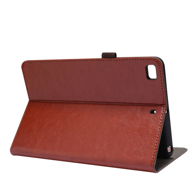 For iPad mini 6 Business Horizontal Flip PU Leather Tablet Case with Two-Folding Holder & Card Slots & Pen Slot
