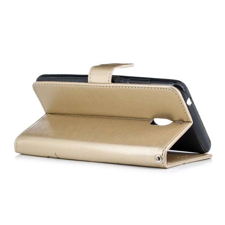 Diamond Encrusted Butterflies Love Flowers Pattern Horizontal Flip Leather Case for Nokia 2.1  , with Holder & Card Slots & Wallet & Lanyard