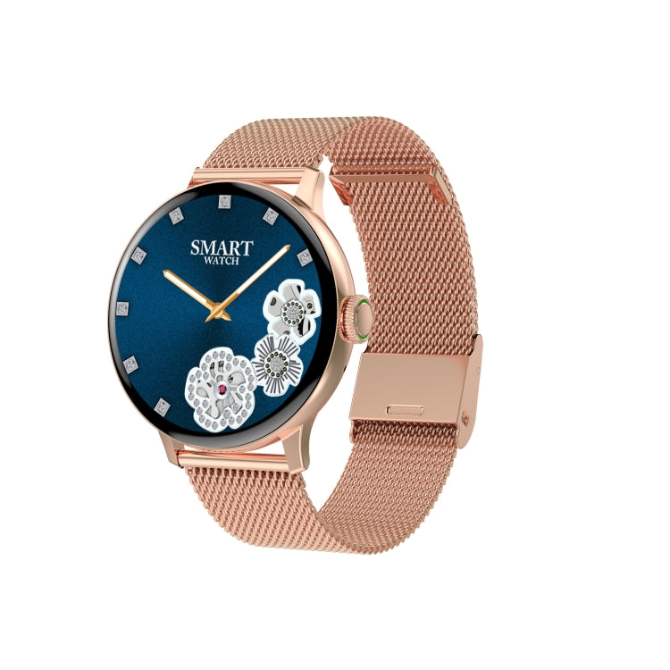 DT2 1.19 inch Color Screen Smart Watch, IP68 Waterproof,Steel Watchband,Support Bluetooth Call/Heart Rate Monitoring/Blood Pressure Monitoring/Blood Oxygen Monitoring/Predict Menstrual Cycle Intelligently