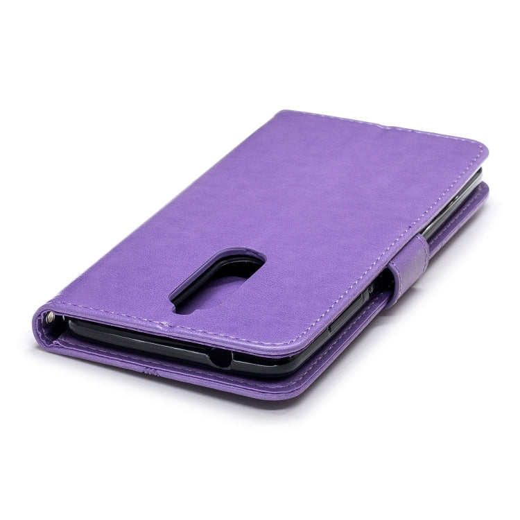 Diamond Encrusted Butterflies Love Flowers Pattern Horizontal Flip Leather Case for Nokia 5.1, with Holder & Card Slots & Wallet & Lanyard