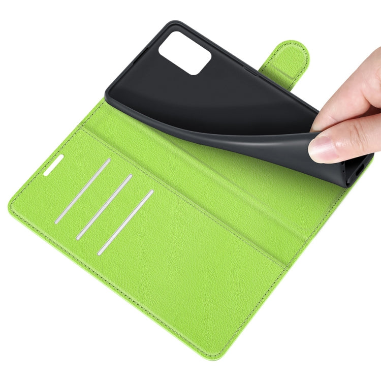 For Samsung Galaxy A03s 164mm Litchi Texture Horizontal Flip Protective Case with Holder & Card Slots & Wallet