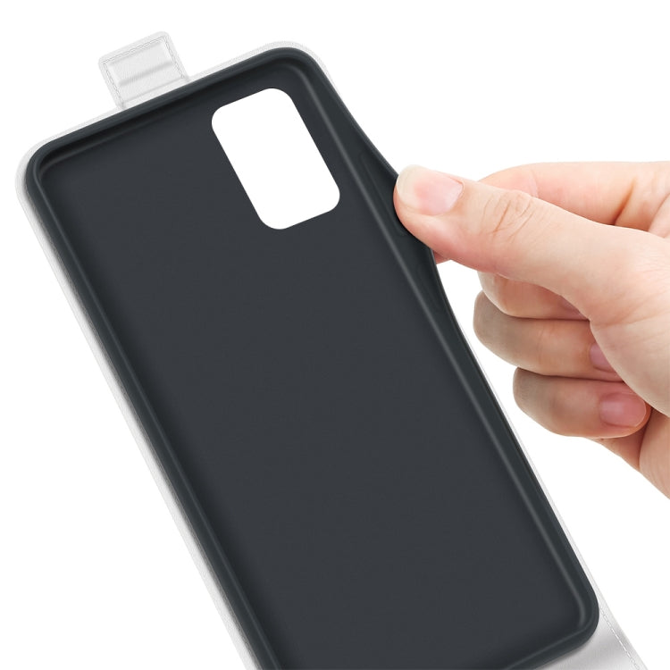 For Samsung Galaxy A03s 164mm R64 Texture Single Vertical Flip Leather Protective Case with Card Slots & Photo Frame