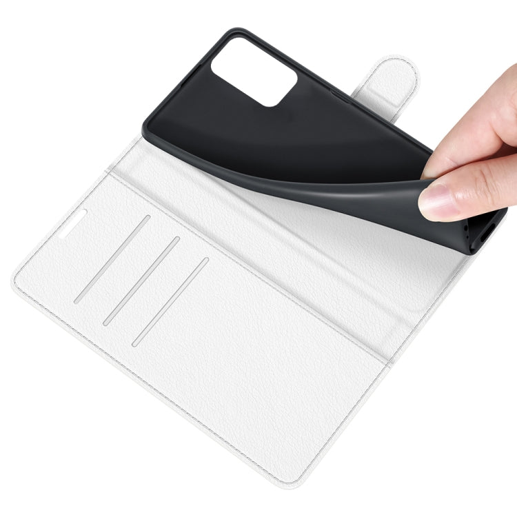 For Samsung Galaxy Quantum 2 / A82 Litchi Texture Horizontal Flip Protective Case with Holder & Card Slots & Wallet