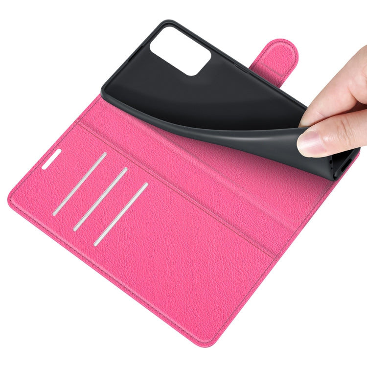 For Samsung Galaxy Quantum 2 / A82 Litchi Texture Horizontal Flip Protective Case with Holder & Card Slots & Wallet