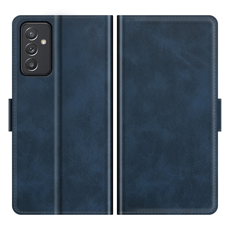 For Samsung Galaxy Quantum 2 / A82 Dual-side Magnetic Buckle Horizontal Flip Leather Case with Holder & Card Slots & Wallet