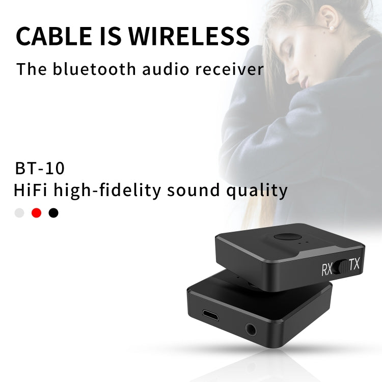 BT10 Bluetooth 5.0 Transmitter & Receiver 2 in 1 3.5mm Audio Adapter