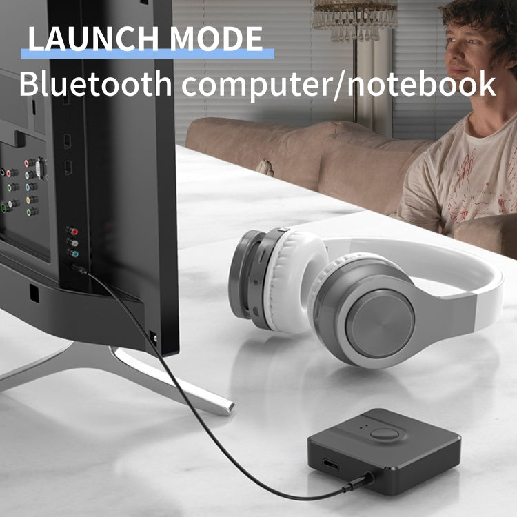 BT10 Bluetooth 5.0 Transmitter & Receiver 2 in 1 3.5mm Audio Adapter