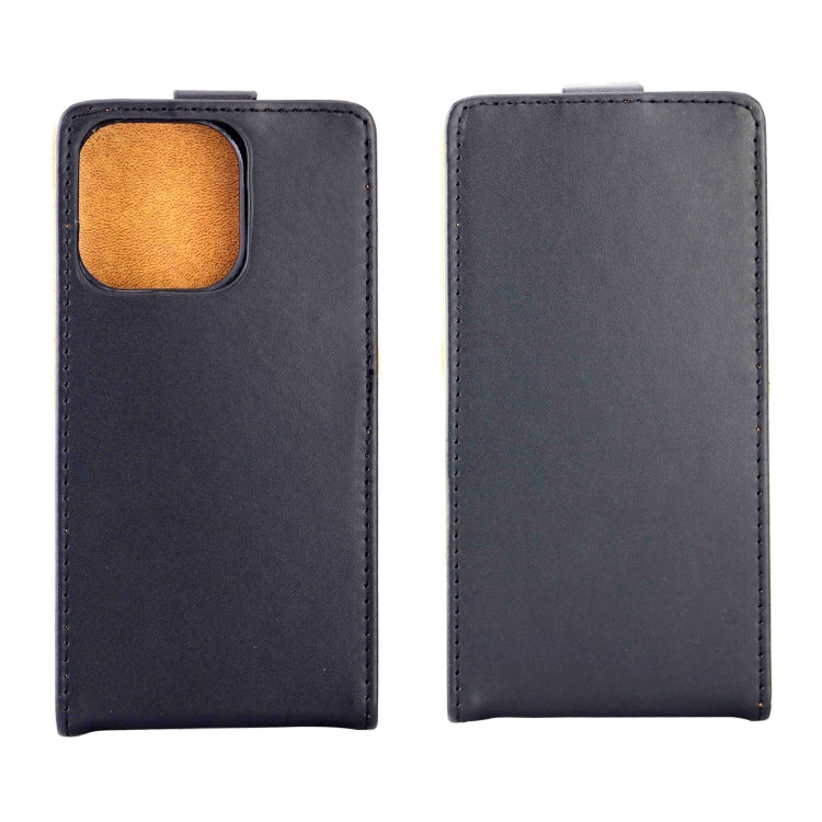 For iPhone 13 Pro Business Style Vertical Flip TPU Leather Case with Card Slot (Black)
