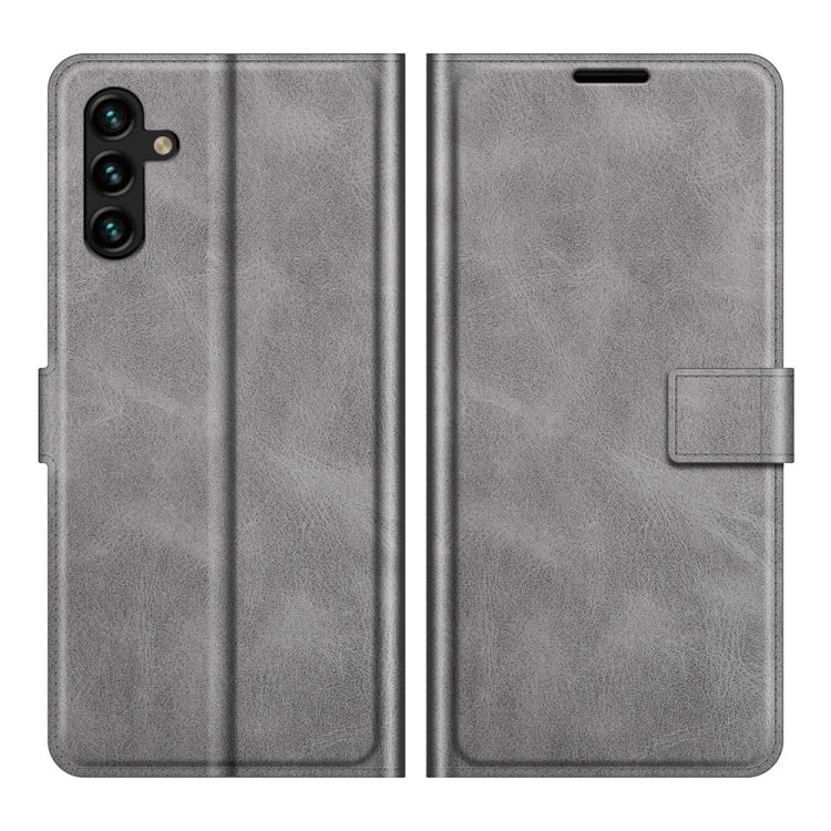 For Samsung Galaxy A13 5G Retro Calf Pattern Buckle Horizontal Flip Leather Case with Holder & Card Slots & Wallet