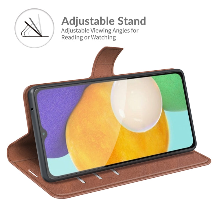 For Samsung Galaxy A13 5G Retro Calf Pattern Buckle Horizontal Flip Leather Case with Holder & Card Slots & Wallet