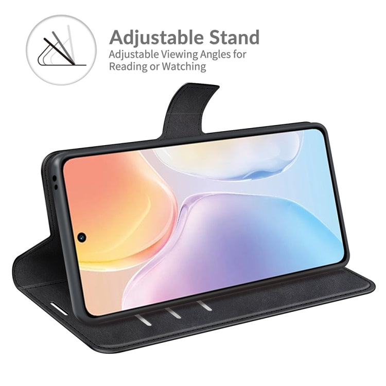 For vivo X70 Retro Calf Pattern Buckle Horizontal Flip Leather Case with Holder & Card Slots & Wallet