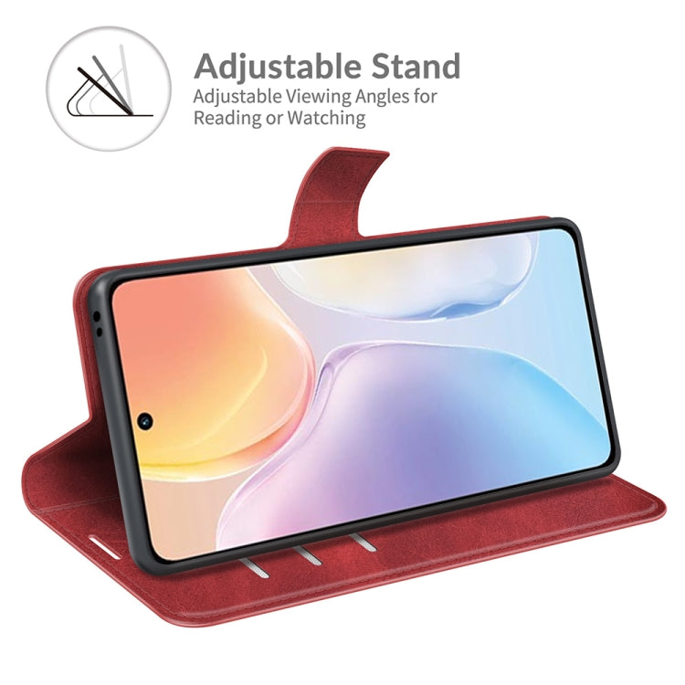 For vivo X70 Retro Calf Pattern Buckle Horizontal Flip Leather Case with Holder & Card Slots & Wallet