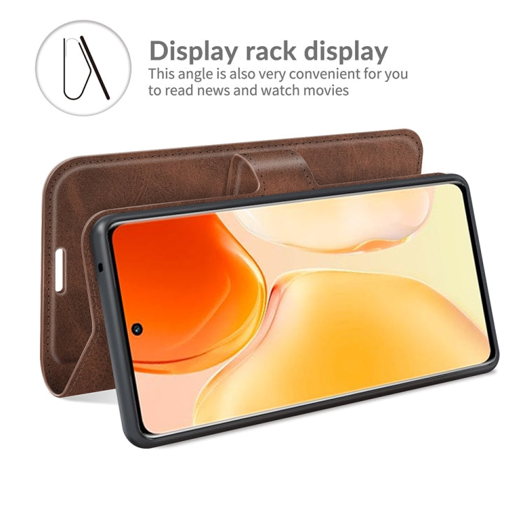 For vivo X70 Pro Retro Calf Pattern Buckle Horizontal Flip Leather Case with Holder & Card Slots & Wallet