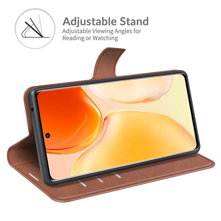 For vivo X70 Pro Retro Calf Pattern Buckle Horizontal Flip Leather Case with Holder & Card Slots & Wallet