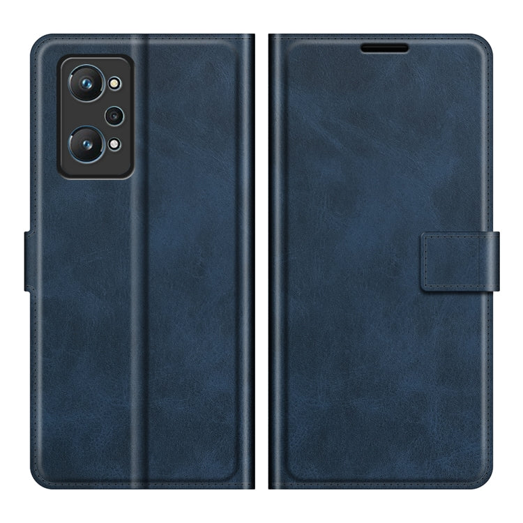 For OPPO Realme GT Neo 2 Retro Calf Pattern Buckle Horizontal Flip Leather Case with Holder & Card Slots & Wallet