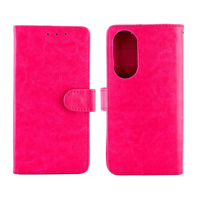 For Honor 50 Crazy Horse Texture Leather Horizontal Flip Protective Case with Holder & Card Slots & Wallet & Photo Frame