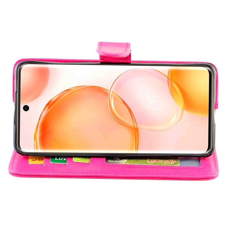 For Honor 50 Crazy Horse Texture Leather Horizontal Flip Protective Case with Holder & Card Slots & Wallet & Photo Frame