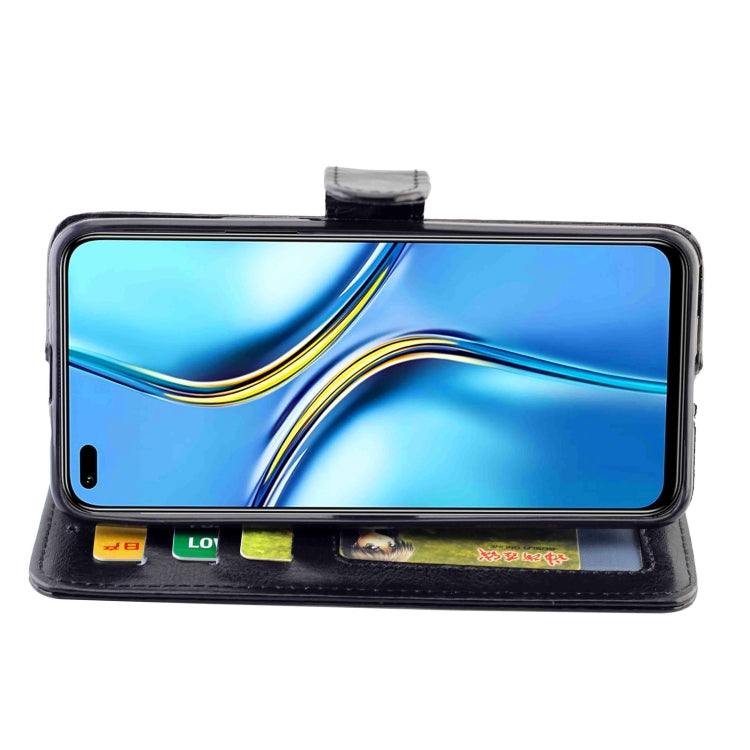 For Huawei Nova8i / Honor X20 Crazy Horse Texture Leather Horizontal Flip Protective Case with Holder & Card Slots & Wallet & Photo Frame