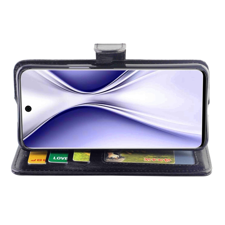 For Honor X20 SE Crazy Horse Texture Leather Horizontal Flip Protective Case with Holder & Card Slots & Wallet & Photo Frame