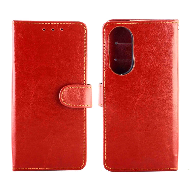 For Honor X20 SE Crazy Horse Texture Leather Horizontal Flip Protective Case with Holder & Card Slots & Wallet & Photo Frame