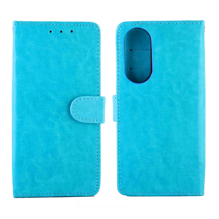 For Honor X20 SE Crazy Horse Texture Leather Horizontal Flip Protective Case with Holder & Card Slots & Wallet & Photo Frame