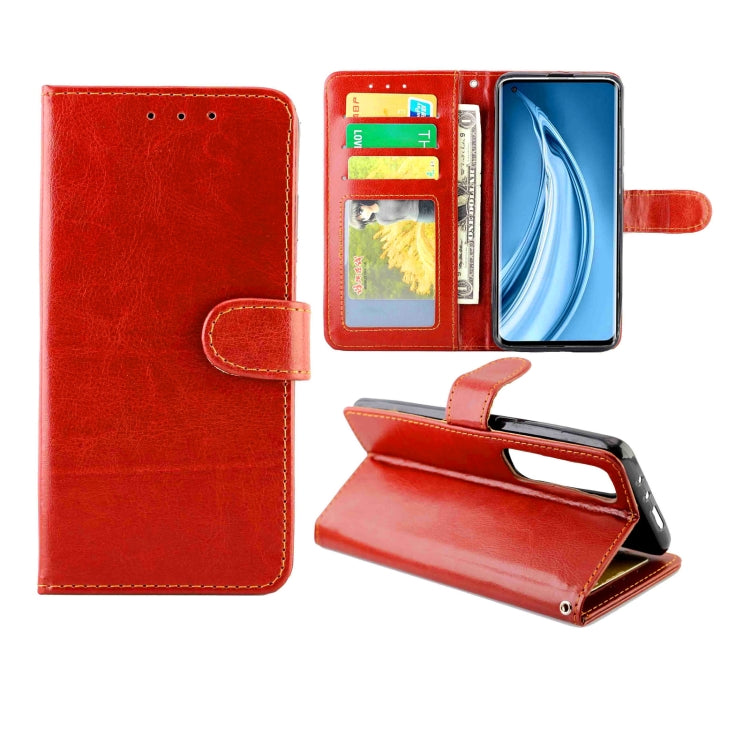 For Xiaomi Mi 10S Crazy Horse Texture Flip Leather Case