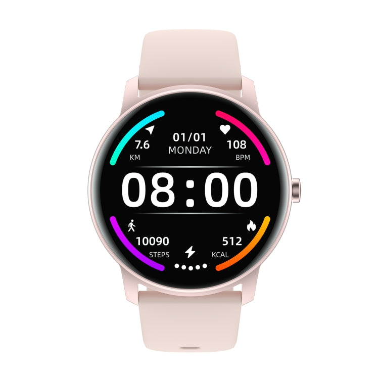 KW77 1.28 inch Color Screen Smart Watch, IP68 Waterproof,Support Heart Rate Monitoring/Blood Pressure Monitoring/Blood Oxygen Monitoring/Sleep Monitoring(Pink)
