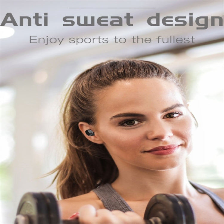 H3 TWS Wireless Bluetooth V5.0+EDR Stereo Music Bluetooth Headset with Charging Box