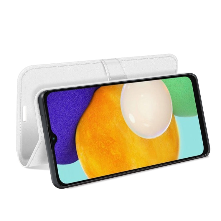 For Samsung Galaxy A13 5G R64 Texture Single Horizontal Flip Protective Case with Holder & Card Slots & Wallet& Photo Frame