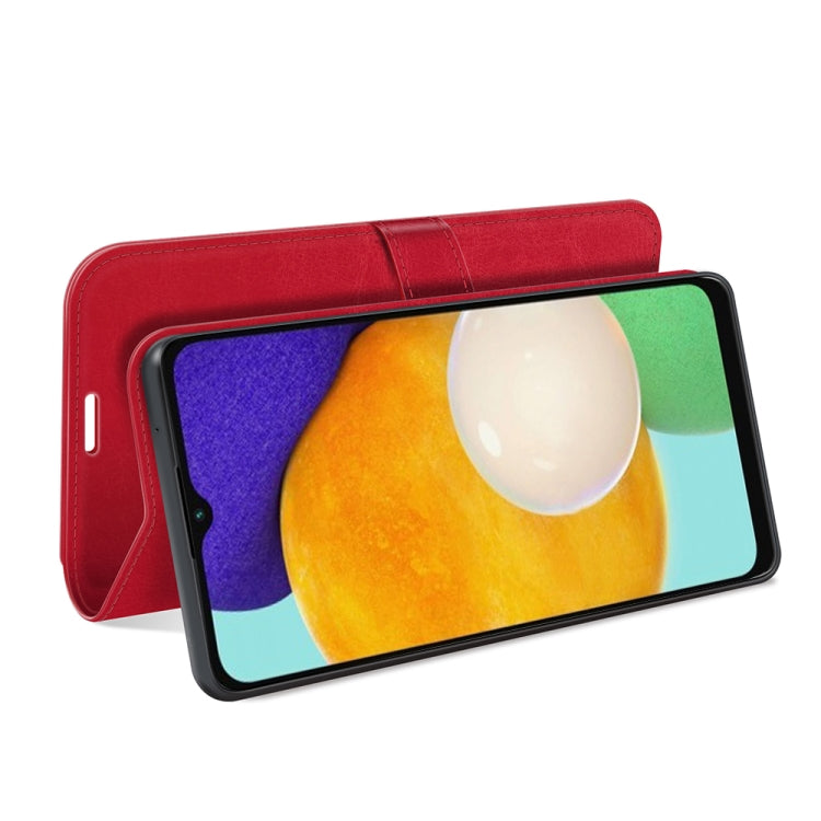 For Samsung Galaxy A13 5G R64 Texture Single Horizontal Flip Protective Case with Holder & Card Slots & Wallet& Photo Frame