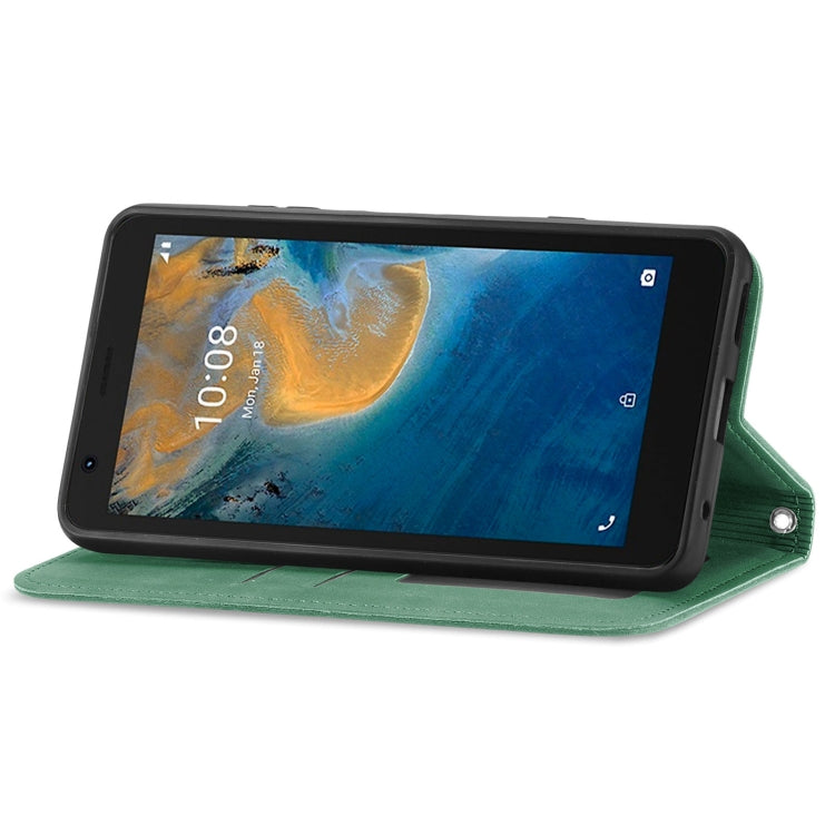 For ZTE Blade A31 Lite Retro Skin Feel Business Magnetic Horizontal Flip Leather Case With Holder & Card Slots & Wallet & Photo Frame