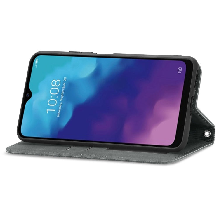 For ZTE V30 VITA Retro Skin Feel Business Magnetic Horizontal Flip Leather Case With Holder & Card Slots & Wallet & Photo Frame