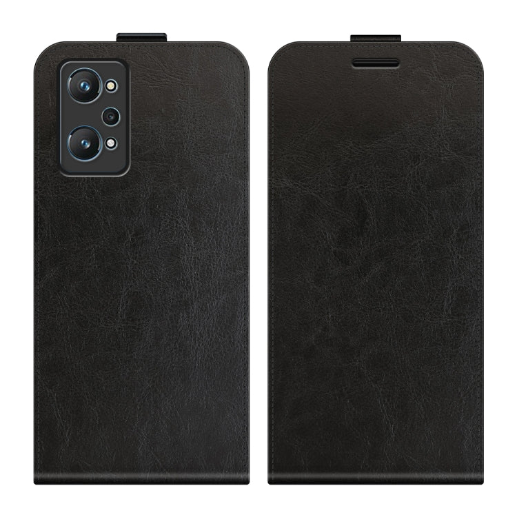 For OPPO Realme GT Neo2 R64 Texture Single Vertical Flip Leather Protective Case with Card Slots & Photo Frame
