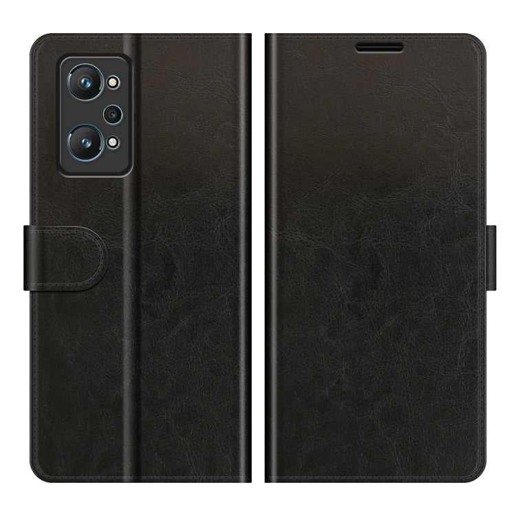 For OPPO Realme GT Neo2 R64 Texture Single Horizontal Flip Protective Case with Holder & Card Slots & Wallet& Photo Frame