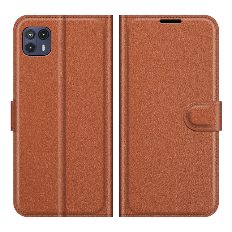 For Motorola Moto G50 5G Litchi Texture Horizontal Flip Protective Case with Holder & Card Slots & Wallet