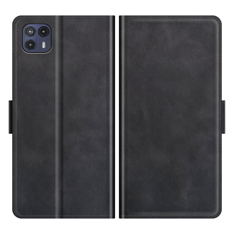 For Motorola Moto G50 5G Dual-side Magnetic Buckle Horizontal Flip Leather Case with Holder & Card Slots & Wallet