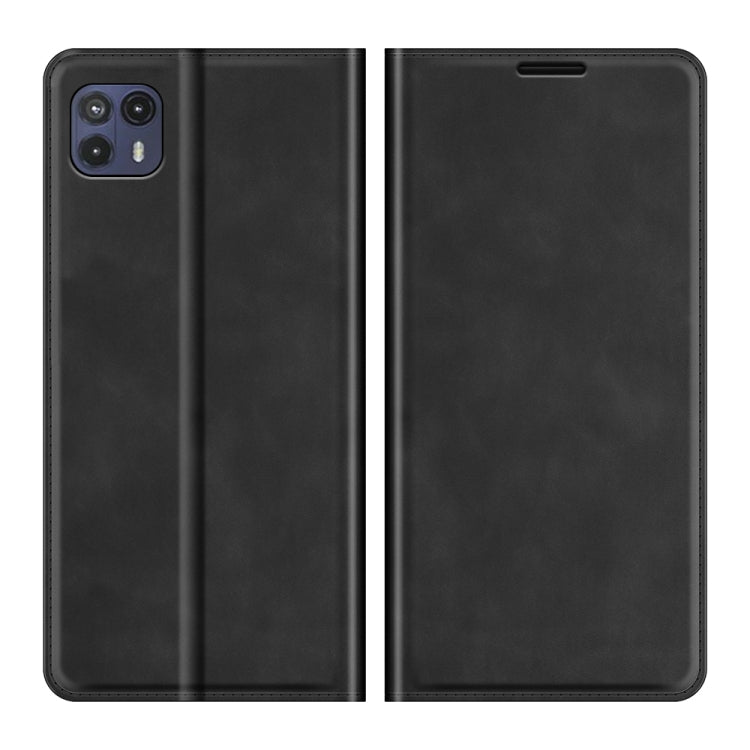 For Motorola Moto G50 5G Retro-skin Business Magnetic Suction Leather Case with Holder & Card Slots & Wallet