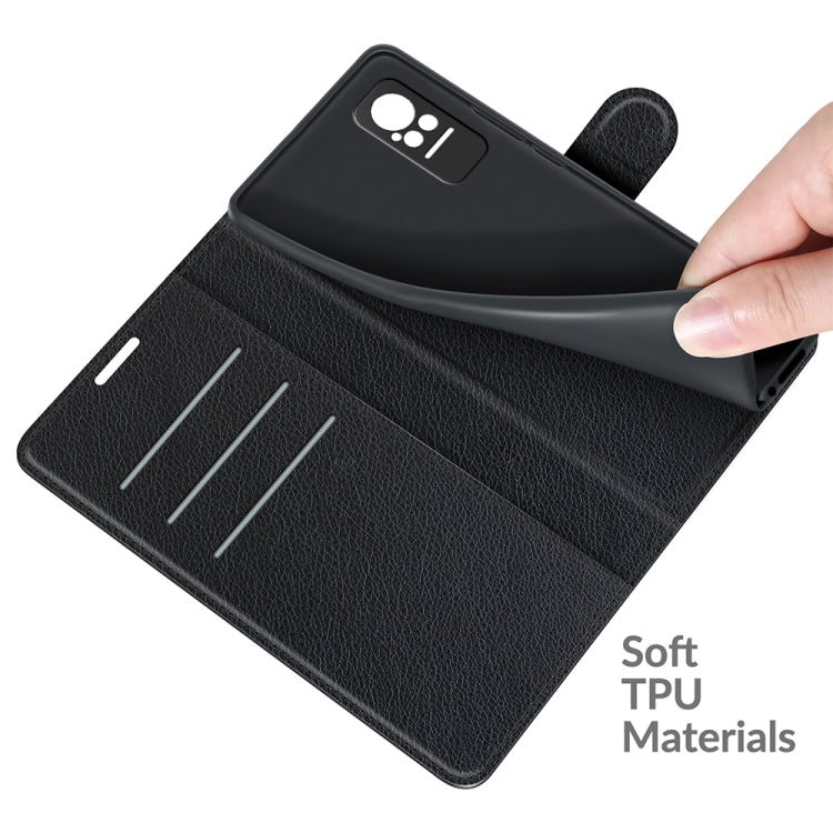 For Xiaomi Civi 5G Litchi Texture Horizontal Flip Protective Case with Holder & Card Slots & Wallet