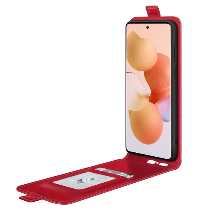 For Xiaomi Civi R64 Texture Single Vertical Flip Leather Protective Case with Card Slots & Photo Frame