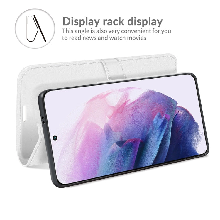 For Samsung Galaxy S22+ 5G R64 Texture Single Horizontal Flip Protective Case with Holder & Card Slots & Wallet& Photo Frame