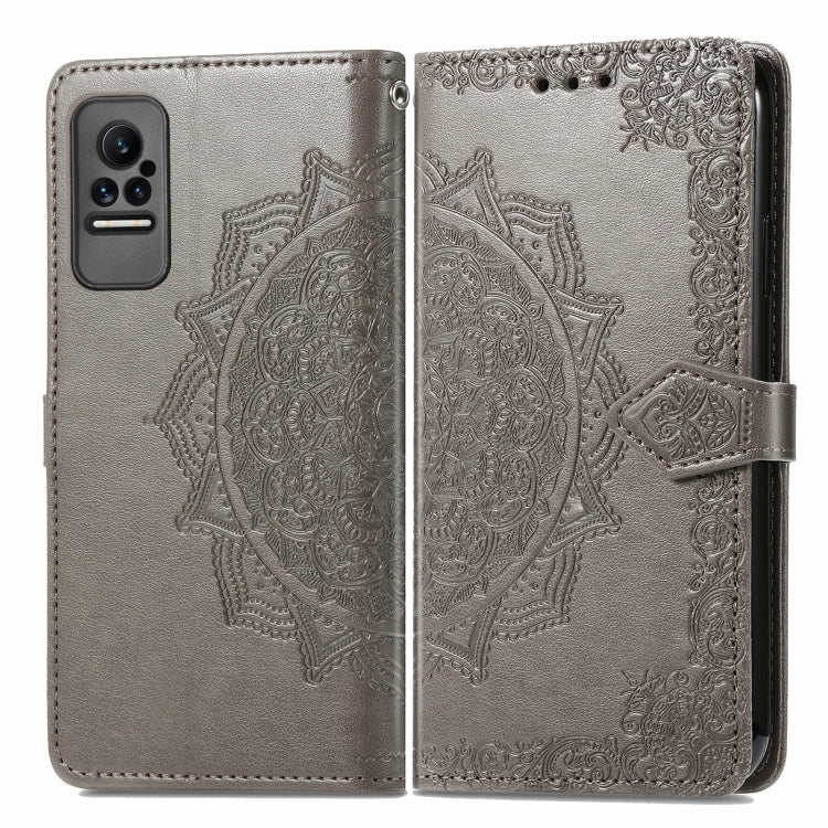 For Xiaomi Civi Mandala Embossing Pattern Horizontal Flip Leather Case with Holder & Card Slots & Wallet & Lanyard