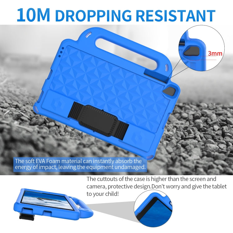 For Lenovo M10 X306X / X306F Diamond Series EVA Anti-Fall Shockproof Sleeve Protective Shell Case with Holder & Strap